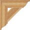 Ekena Millwork Traditional Traditional Rough Sawn Bracket, Western Red Cedar, 6"W x 24"D x 24"H BKT06X24X24TRA01RWR - alternate 2